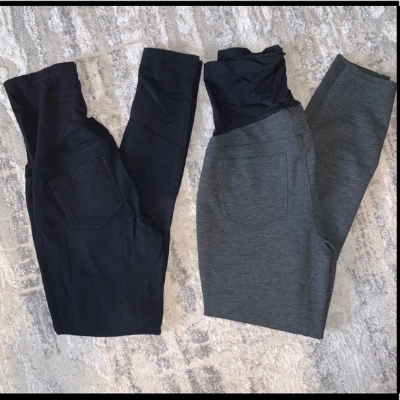 A Glow & Motherhood Maternity legging bundle - Picture 2 of 4